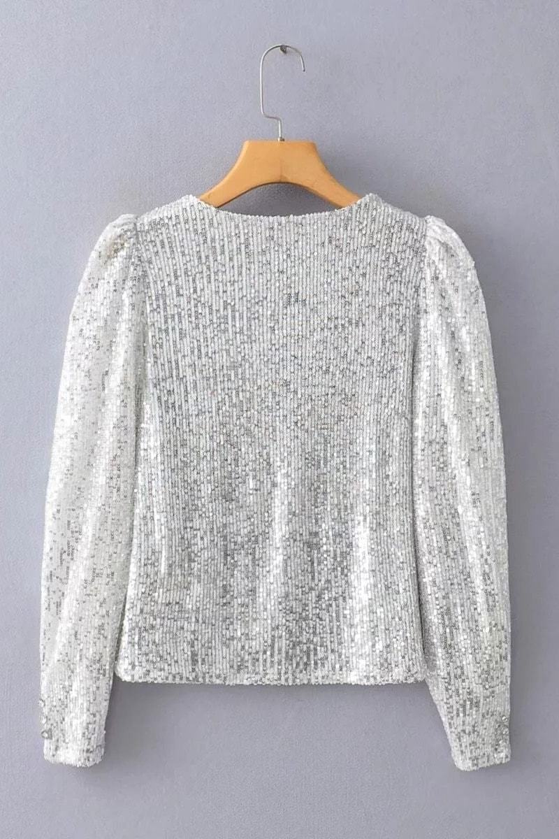 Molly Sequined Top - Tops