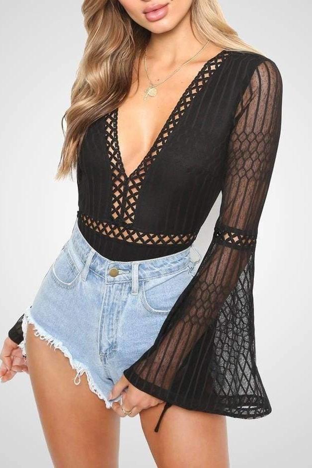 Need This Bodysuit - Black / L - Clothing