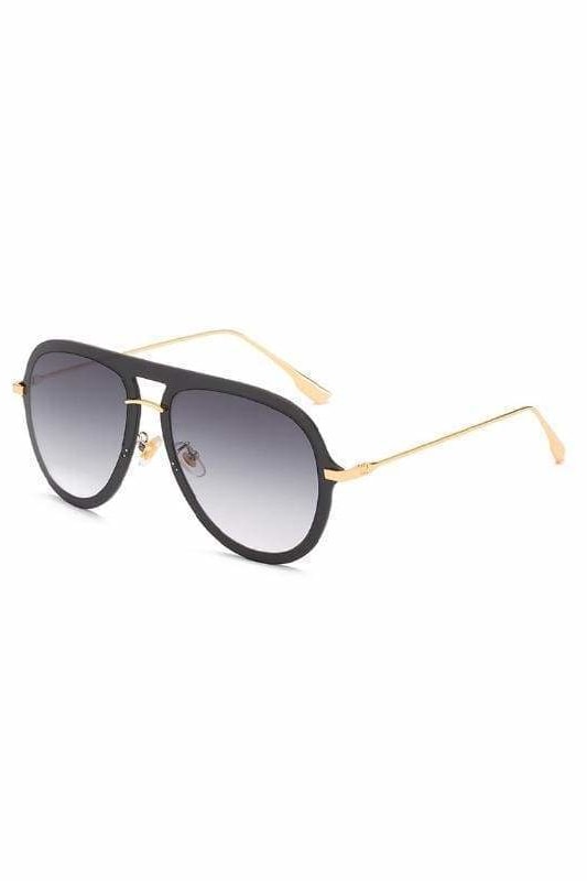 Nia Aviators - Black - Sunglasses