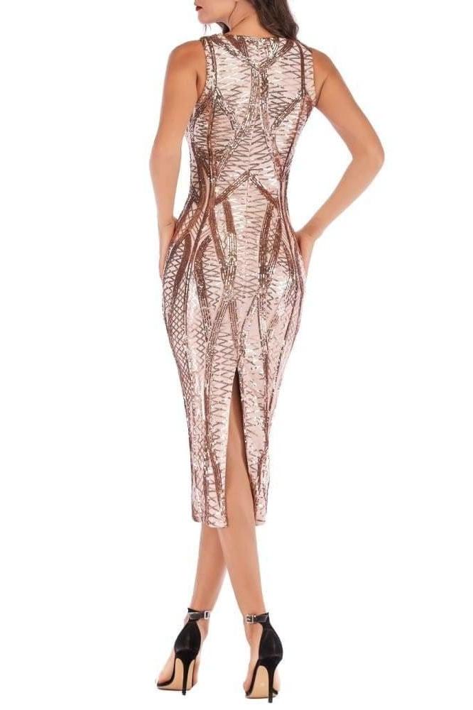 Nicole Midi Dress - Clothing