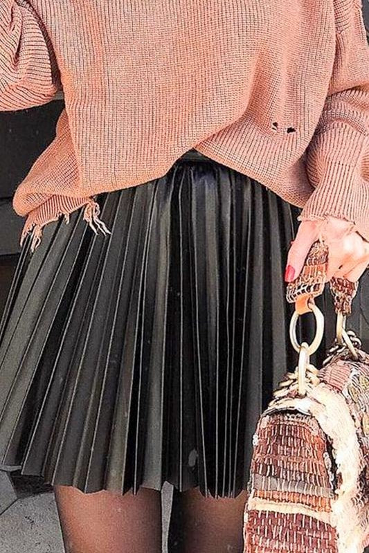 Priscilla Pleated Skirt - Clothing