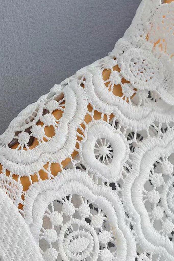 Sasha Lace Top - Clothing