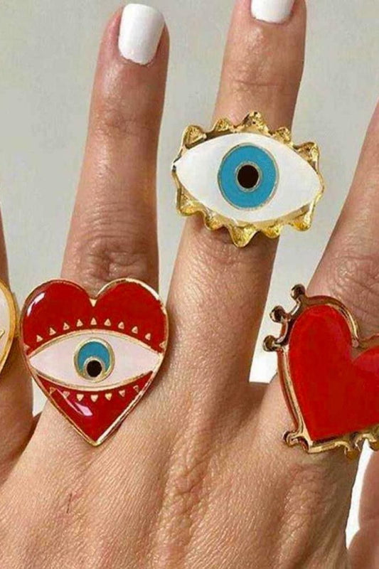 See You Later Adjustable Ring - Jewelry