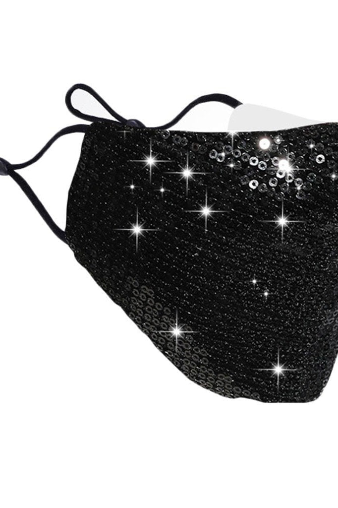 Sequin Adjustable Mask