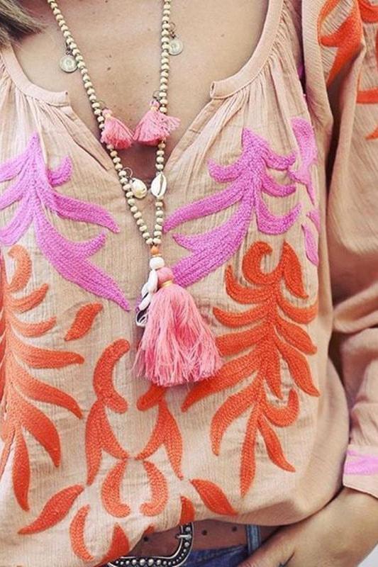 Shelby Tassel Necklace - Jewelry