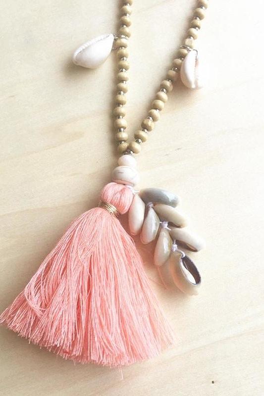 Shelby Tassel Necklace - Jewelry