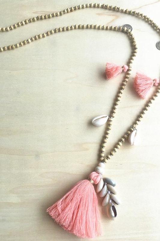 Shelby Tassel Necklace - Jewelry