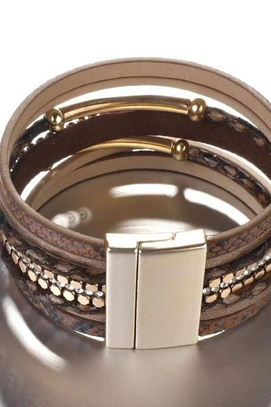 Snakeskin Stack Bracelet - Jewelry