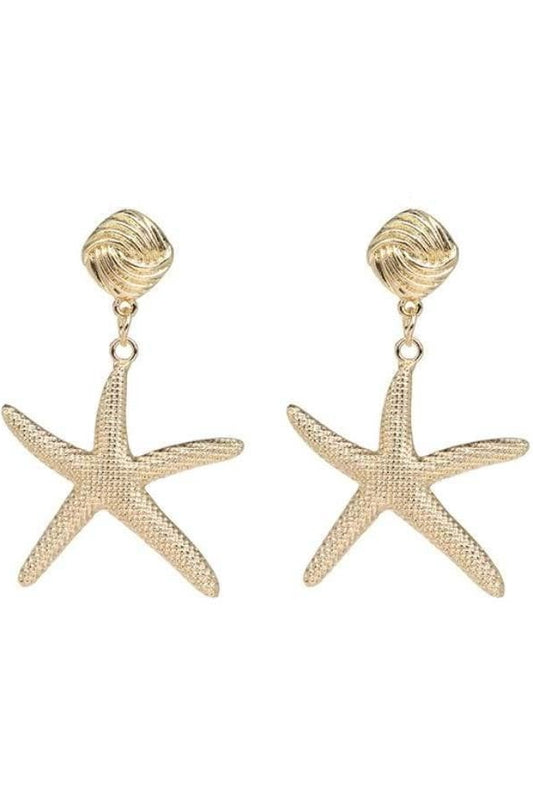 Starfish Earrings - Jewelry