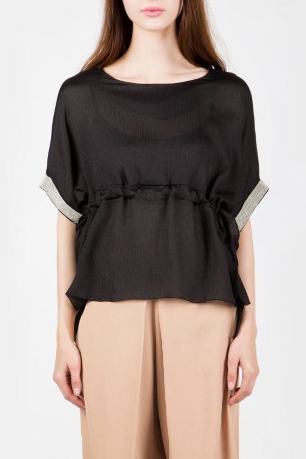 Stella Sparkle Sleeve Blouse - Clothing