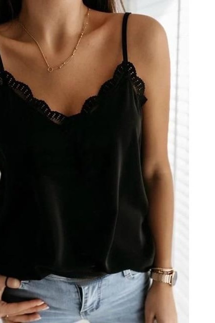 Sweetie Cami - Black / XL - Clothing