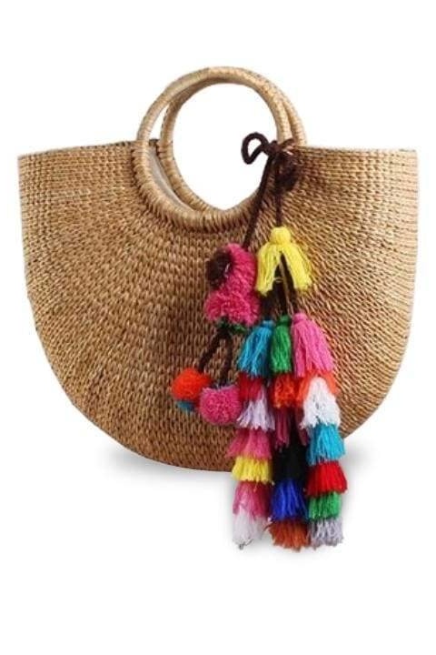 Tamera Straw Bag - Handbags
