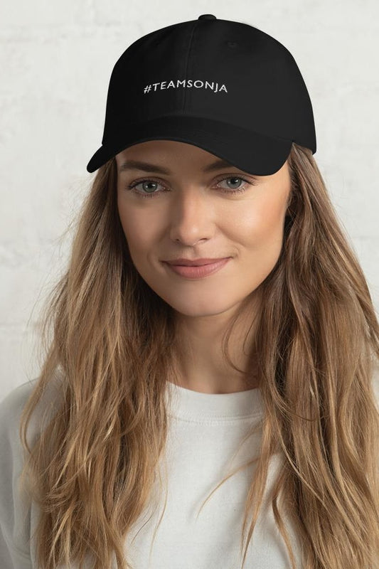 #TEAMSONJA Dad Hat - Black - Hats
