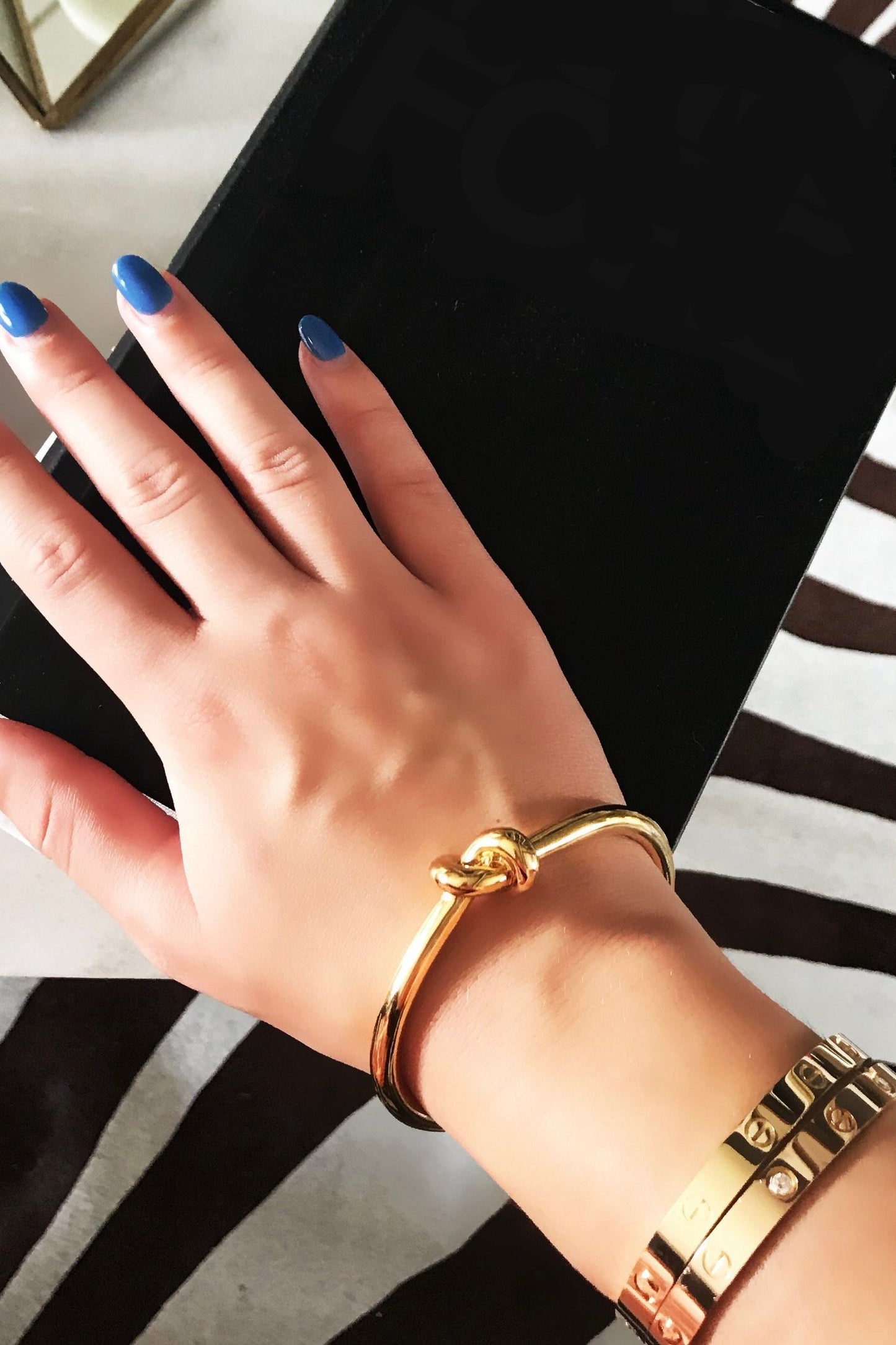 Tie The Knot Bangle - Jewelry