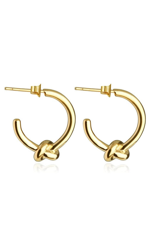 Tie The Knot Earrings - Jewelry