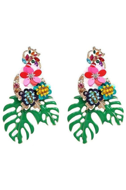 Tropic Dangle Earrings - Jewelry