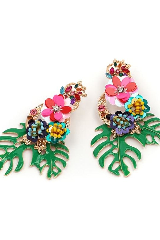 Tropic Dangle Earrings - Jewelry