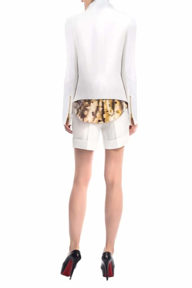 Tuxedo Open Front Jacket - Clothing