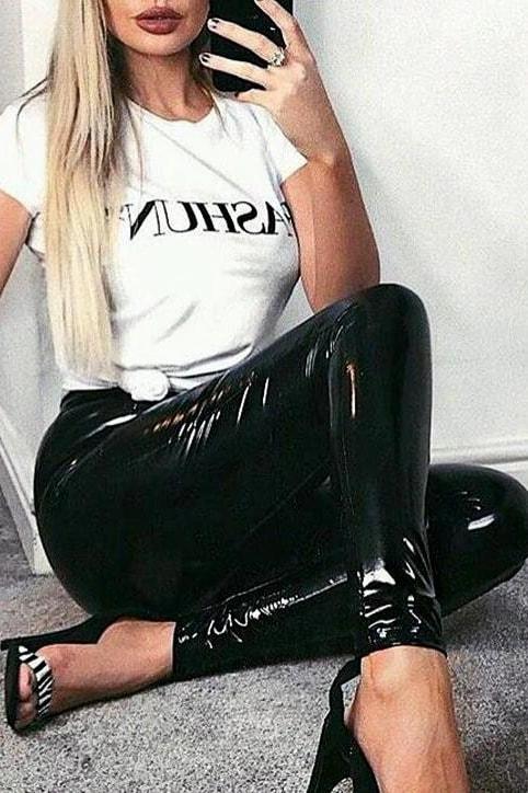 Venus Vinyl Pants - Clothing