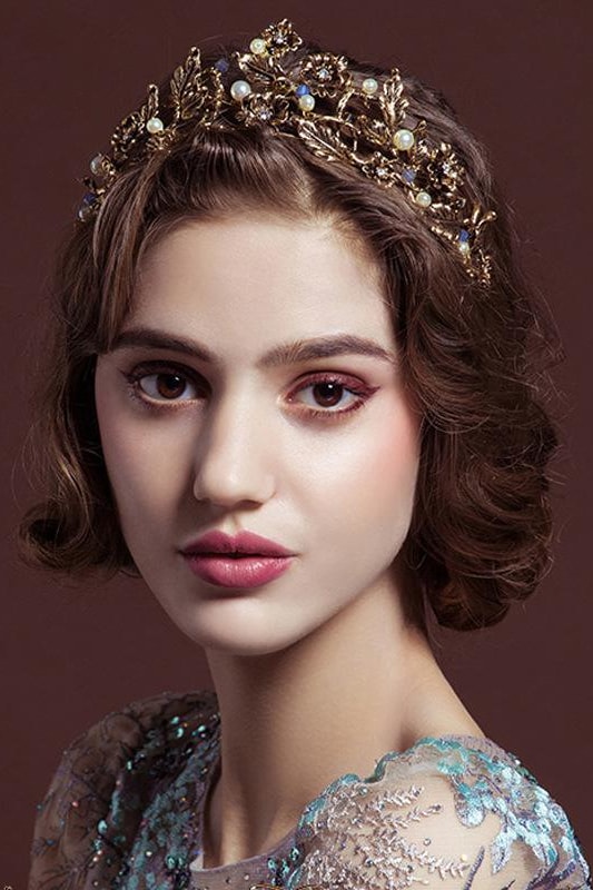 Vintage Baroque Crown - Accessories