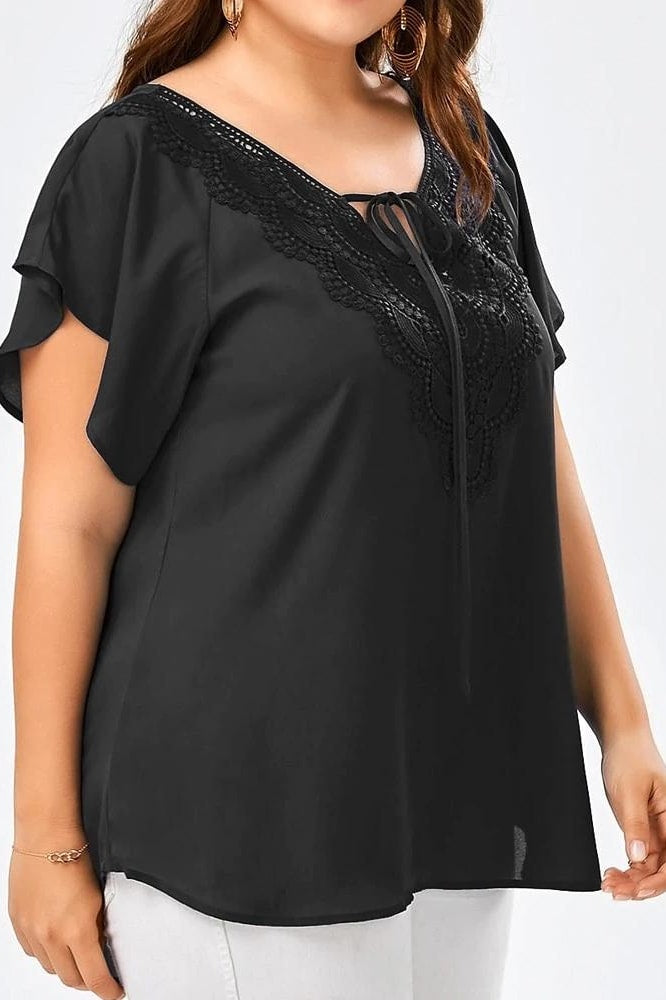 Winslow Lace Top - Plus Size
