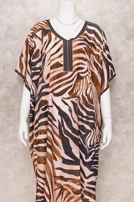 Zuri Zebra Cover Up - Cover-Ups