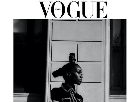 Model Nefatari Featured in Vogue Italia Wearing Sonja By Sonja Morgan