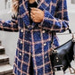 Autumn Tweed Blazer - S / Blue - Clothing