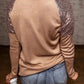 Brandi Sequin Blouse - Clothing