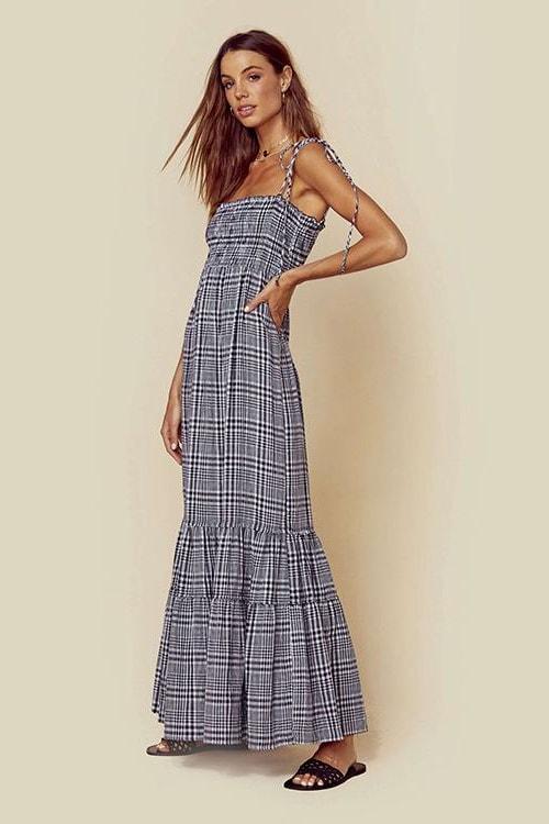 Candy Maxi Ruffle Dress - Clothing