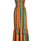 Candy Maxi Ruffle Dress - S / Multi - Clothing