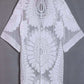 Capri Embroidered Cover-Up - Cover-Ups