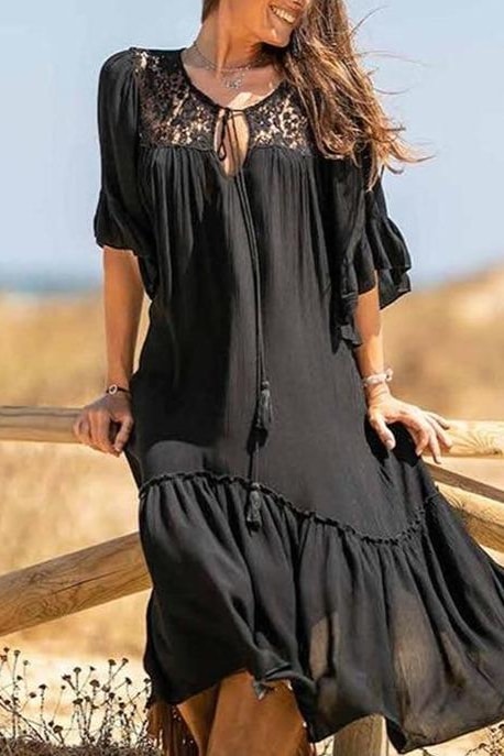 Carissa Ruffle Cover Up - Clothing