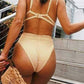Casey Stripe Bikini Set - Swimwear