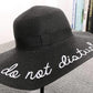 Do Not Disturb Hat - Black - Hats