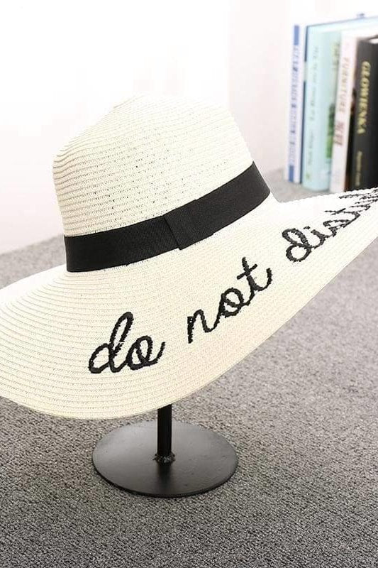 Do Not Disturb Hat - Ivory - Hats