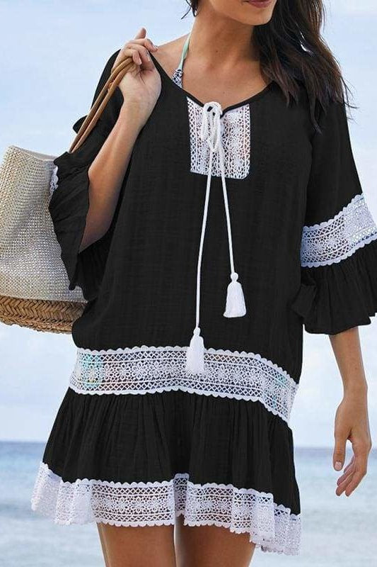 East Hampton Cover-Up - Black / One Size - Cover-Ups