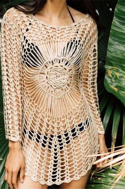 Ellie Tunic Cover Up - Nude / One Size - Cover-Ups