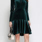 Emerald Holiday Dress - Clothing