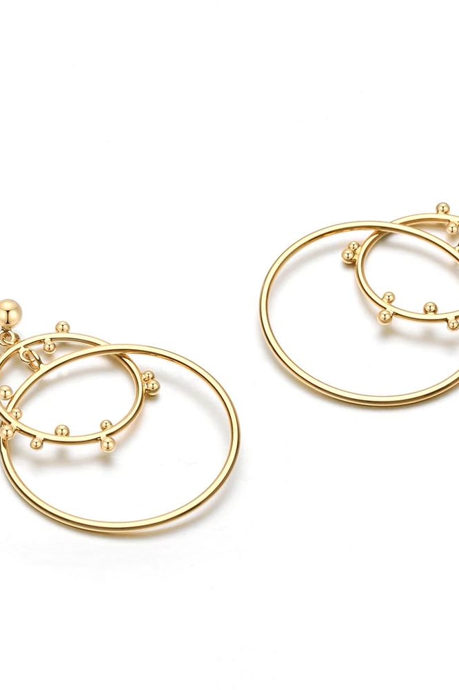 Emerson Gold Hoop Earrings - Jewelry