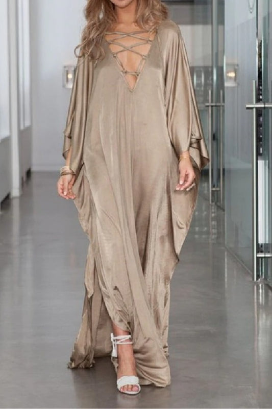 Erica Oversized Cover Up - Bronze / One Size - Cover-Ups