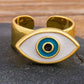 Evil Eye Adjustable Ring - Jewelry