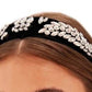 Floral Crystal Headband - Accessories