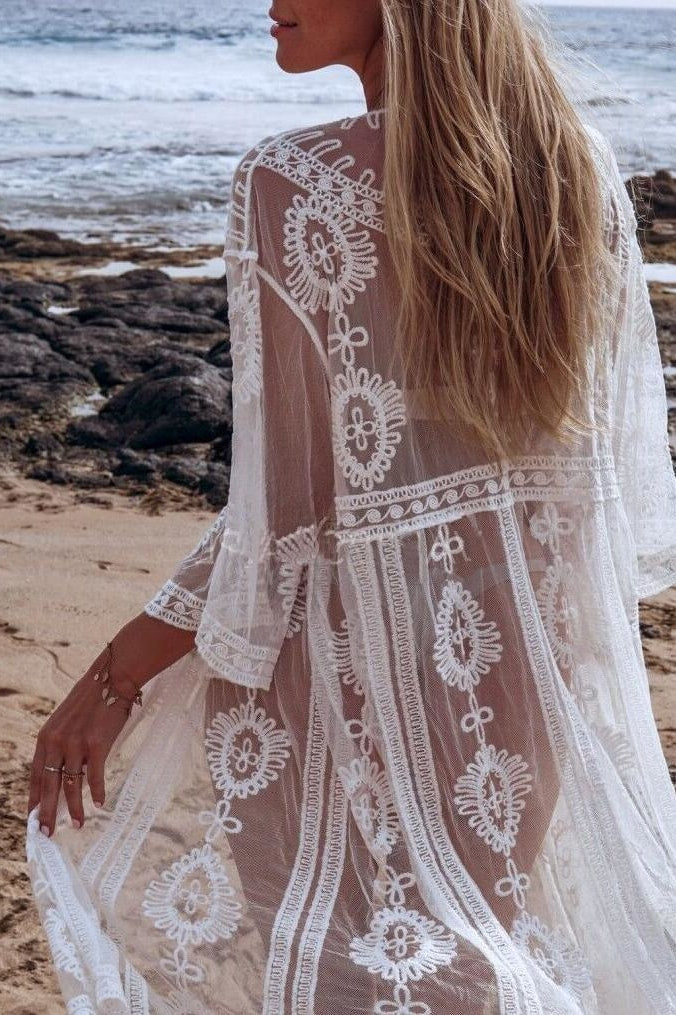Hannah Lace Cover Up - Cover-Ups