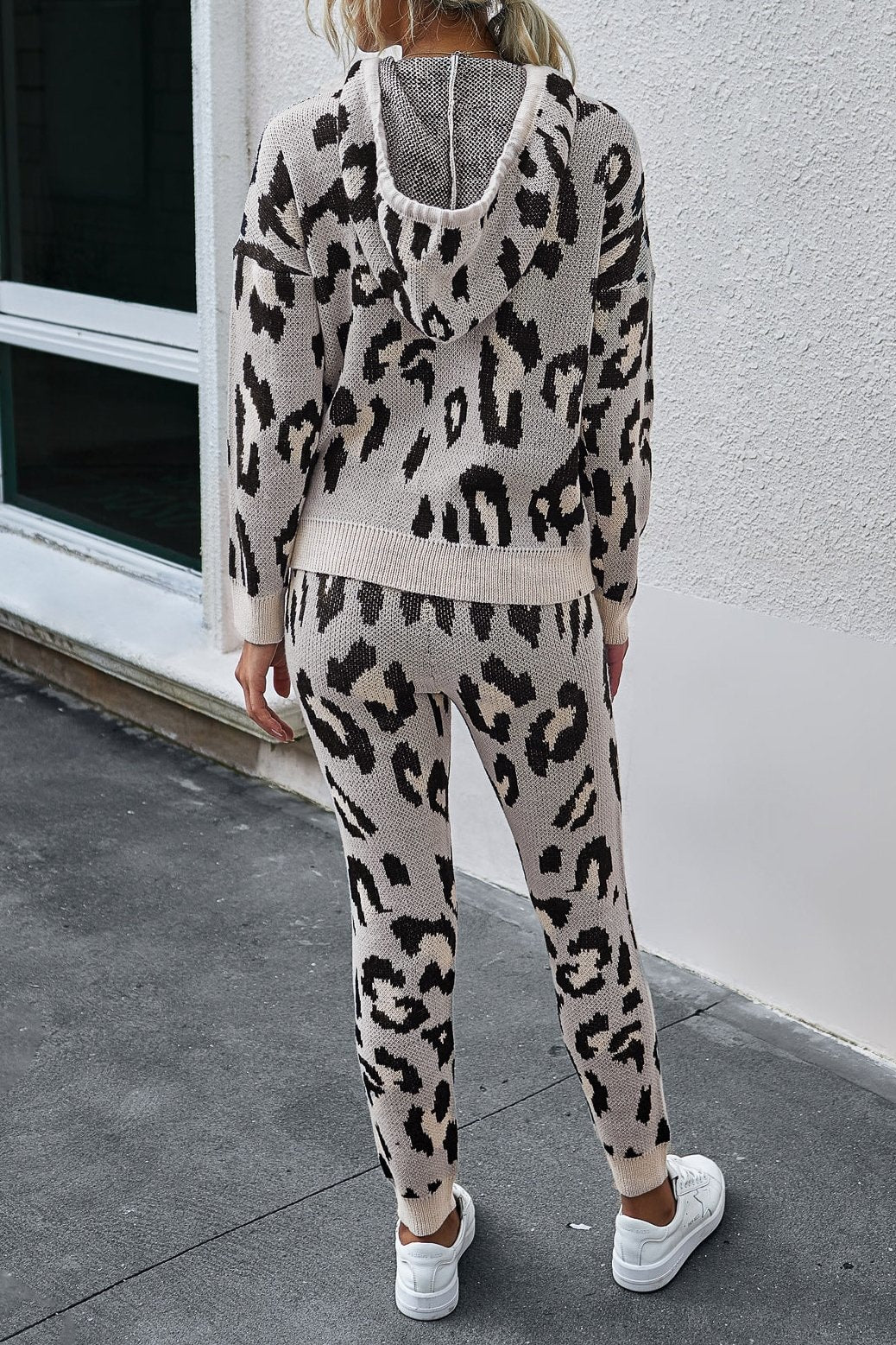 Jolie Leopard Sweater Set - Clothing