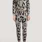Jolie Leopard Sweater Set - S / Khaki - Clothing