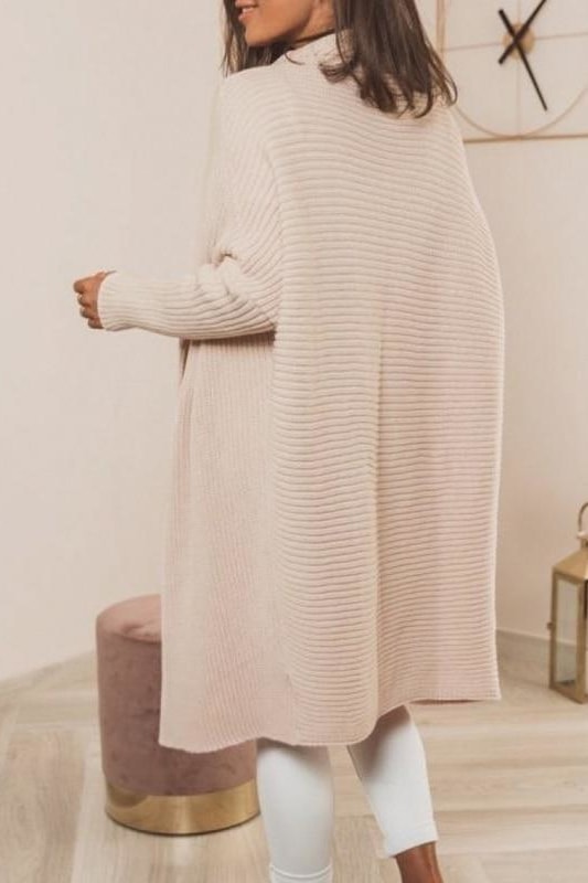 Just Peachy Sweater Cardigan - Clothing