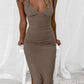 Kaia Split Dress - Clothing