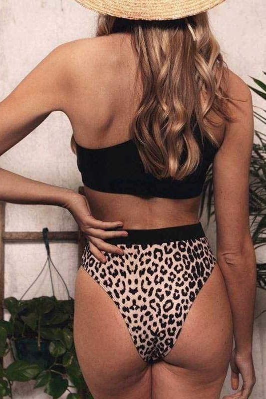 Lydia Leopard Bikini Set - Swimwear