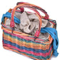 Mallory Rainbow Straw Bag - Handbags